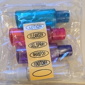 TSA Compliant Container Set and Bag